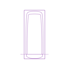 Fixtures Urinal American Standard Stallbrook Urinal Sketch Style Svg Vector, Free Vectors File
